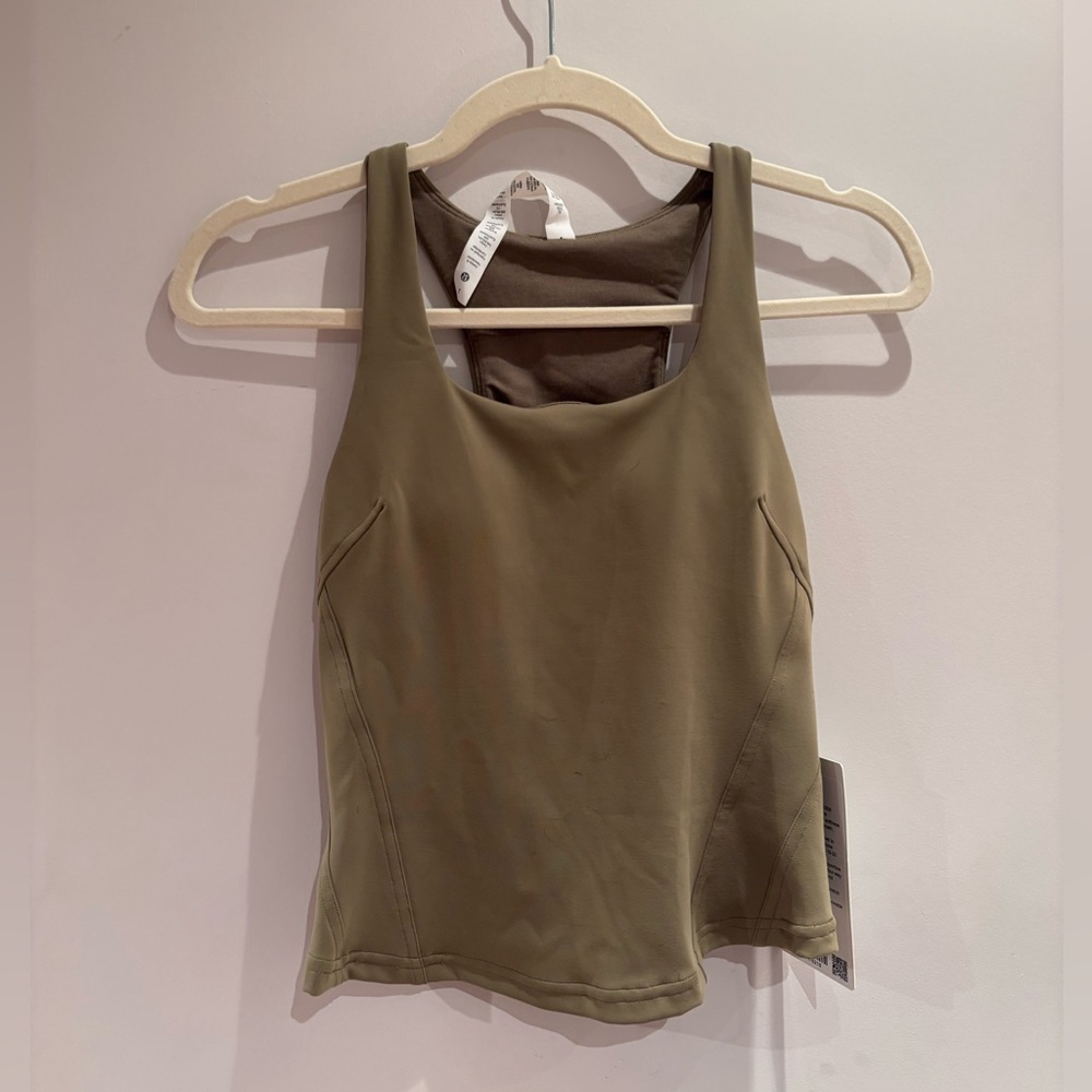 Lululemon InStill Tank Top in Olive